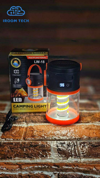 لوازم کمپ در جنگل