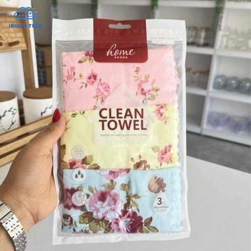 پک دستمال 3 عددی آنجلclean towel